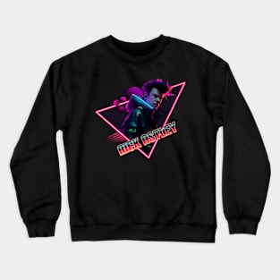 Rick Astley cyberpunk Crewneck Sweatshirt